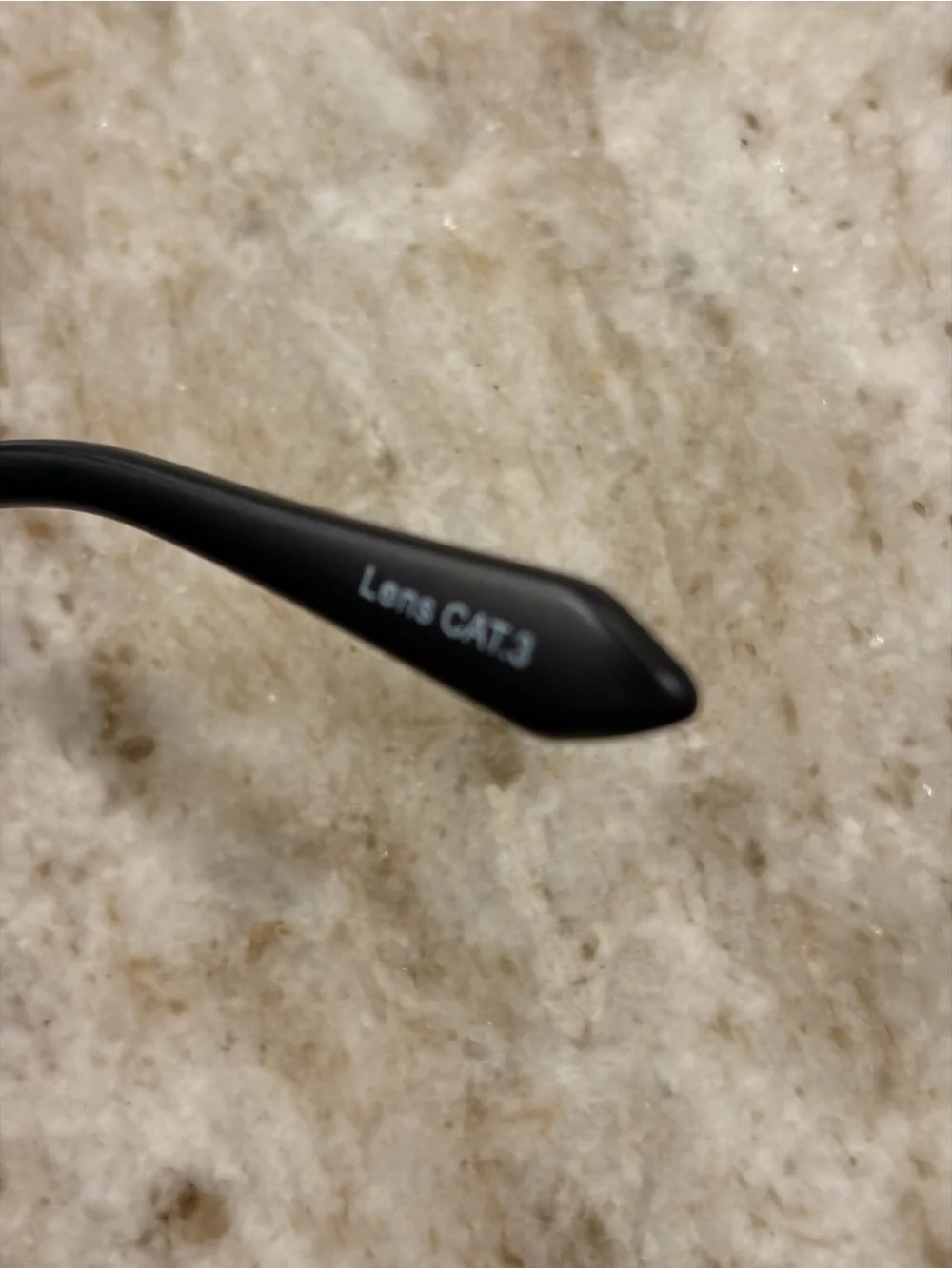 Quay Australia Black Frame Sunglasses with Gradient Purple Lenses